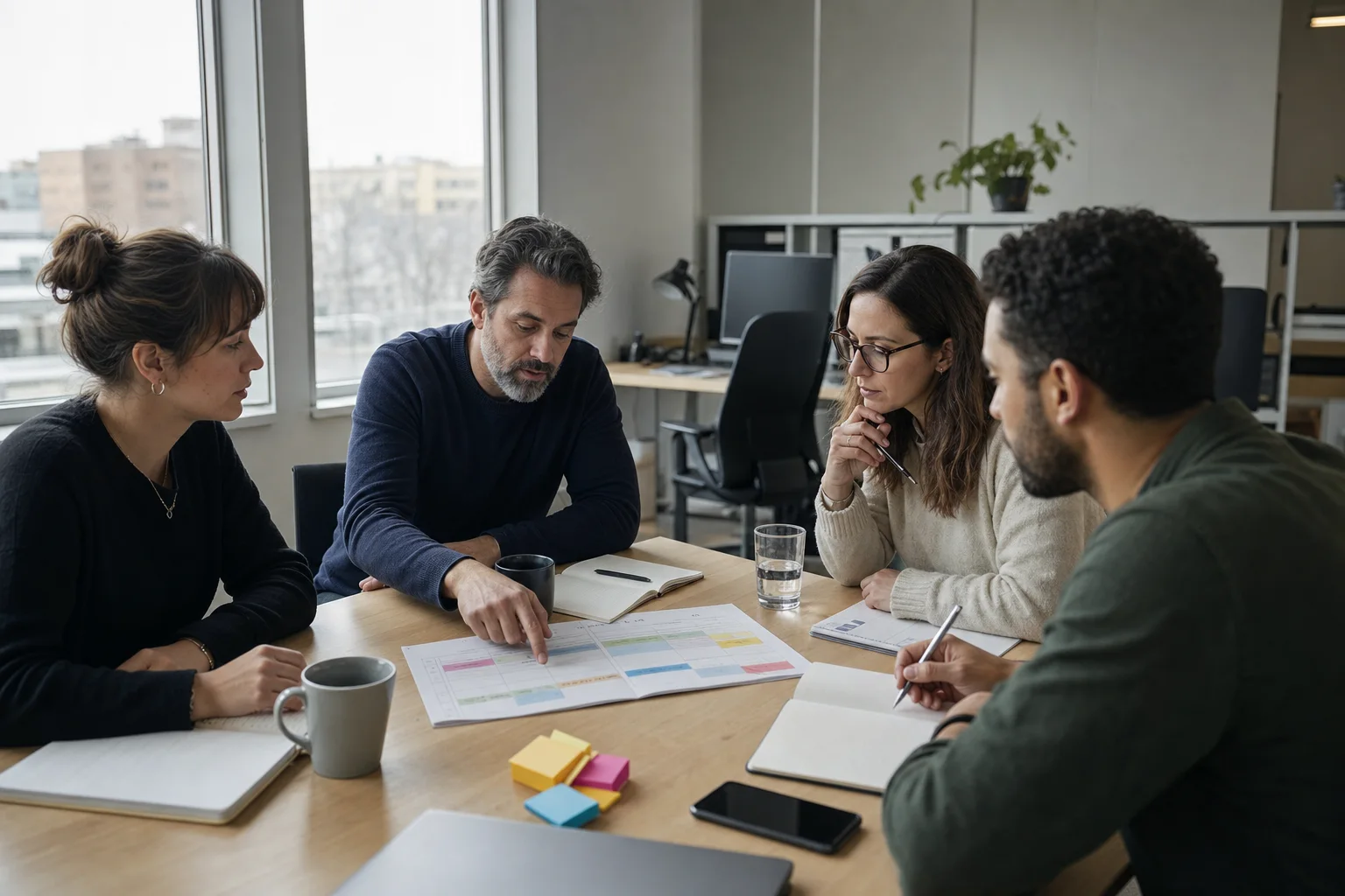 Trois zones bleues distinguent les RPS, la santé psychologique et la qualité de vie au travail